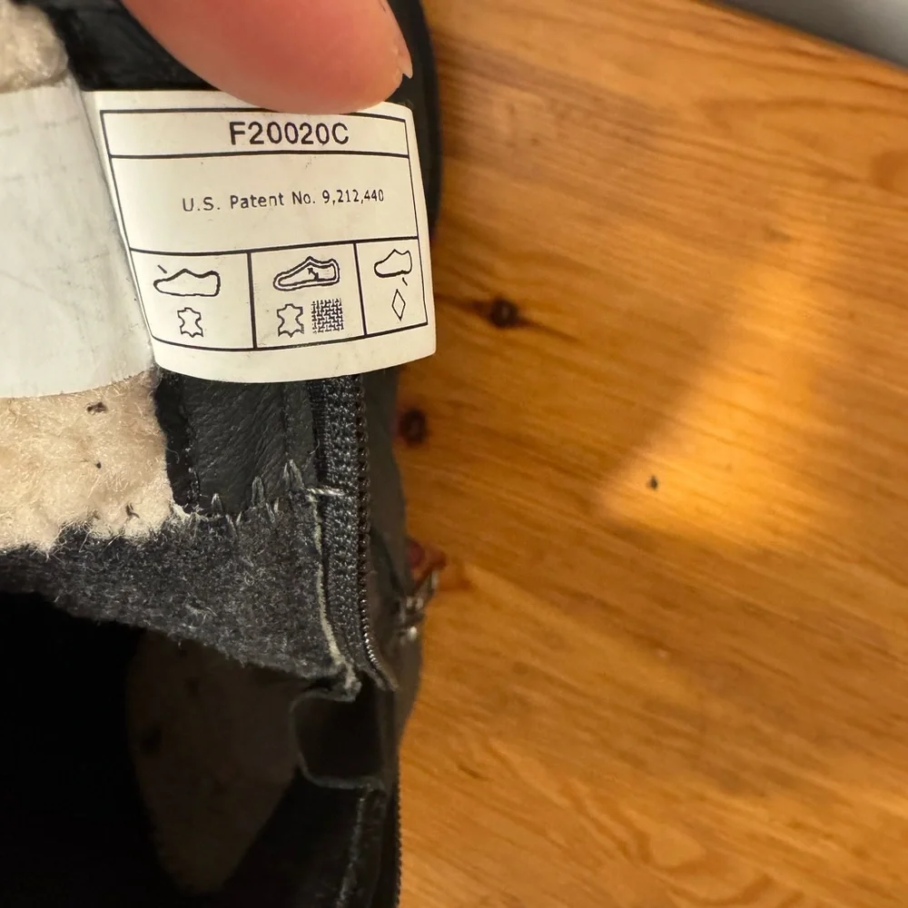 UGG Black Moto Boots with Buckles - Picture 4 of 5